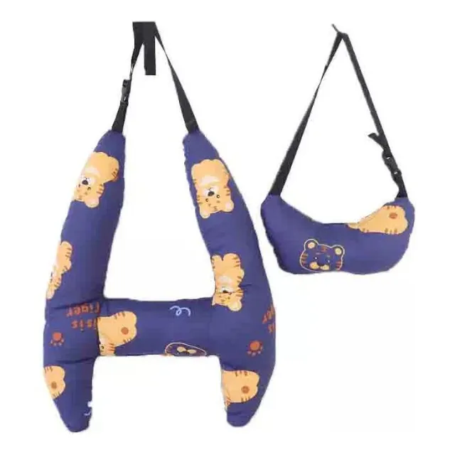 La Almohada Para Dormir En Forma De H Para Coche Con Soporte