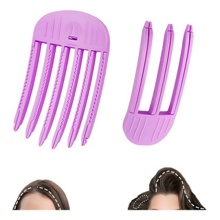 Kit 2 Grampo De Cabelo Com Franja Natural E Fofa Kit 2 Grampo De Cabelo Com Franja Natural E Fofa