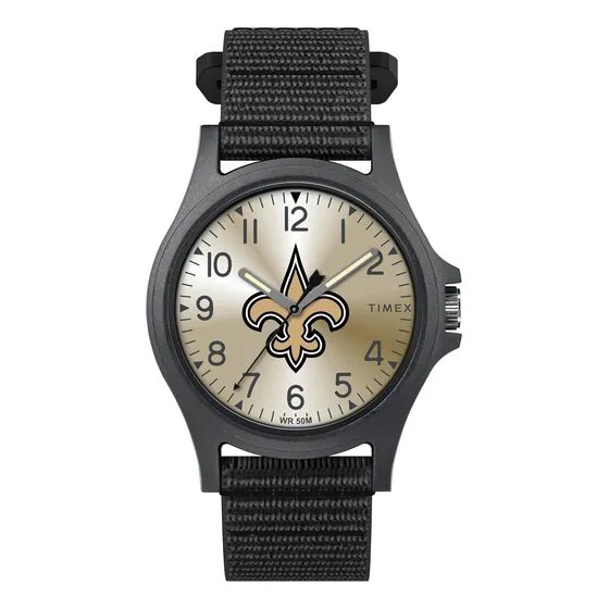 Reloj De Hombre Timex Nfl Pride De 10 Cm Para New Orleans Sa