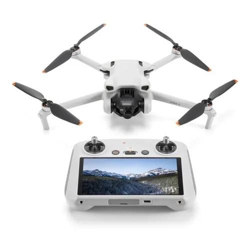 Mini Drone Dji Mini 3 (dji Rc) Con Cámara 4k - Gris Color Gris