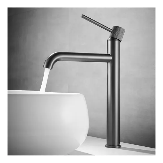 Grifo Lavabo Para Baño Mezclador Agua Fria Caliente Dorado