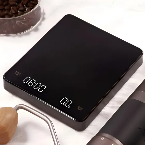Báscula Digital Para Cafe Pesa Gramera Precisa Balanza Negro 3 Kg | Cuotas sin interés