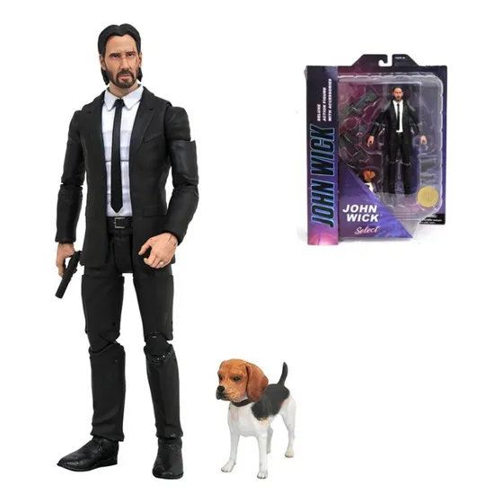 Figura John Wick Muñeco Juguete Coleccion Select Clasic Suit