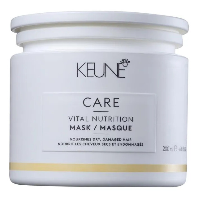 Keune Care Vital Nutrition - Máscara De Nutrição 200ml Única
