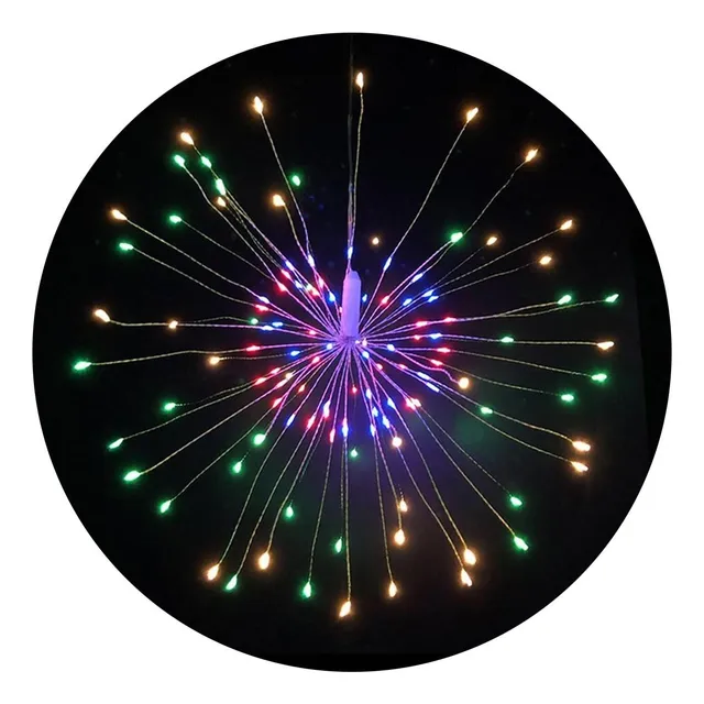Luces Led Tipo Fuego Artificial Rgb + Control Remoto Mt8859 