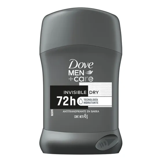 Antitranspirante Barra Invisible Dry Dove Men 45g