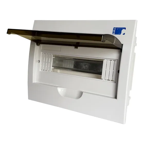 Tablero Eléctrico Embutido Drl 12 Modulos Tapa Clara Sec