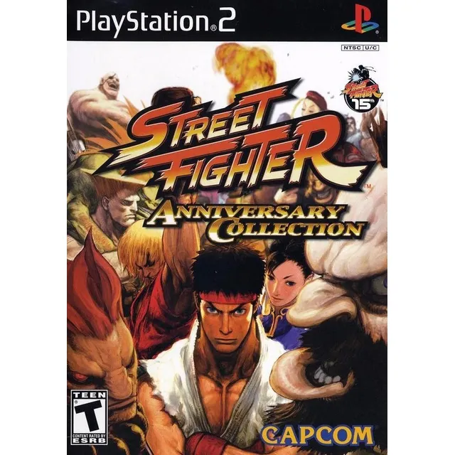 Street Fighter Anniversary Collection - Ps2