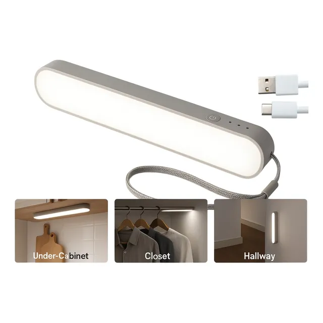 Luz Led Portátil Penteadeira Cozinha Com Bateria