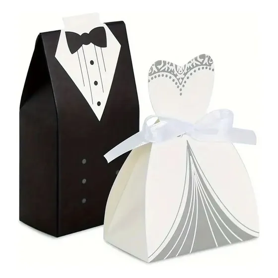 24 Cajas Recuerdos Matrimonios Aniversarios Souvenirs M219