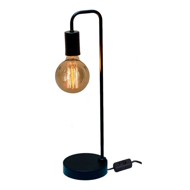 Abajur Sala Quarto Luminária De Mesa Industrial Retro Abajur Sala Quarto Luminária De Mesa Industrial Retro