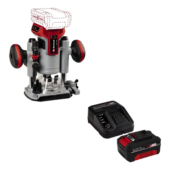 Fresadora Recortadora Tp-ro 18 + Starter Kit 4.0ah Einhell