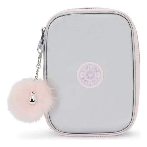 Estojo Kipling 100 Pens Silver Glow Met