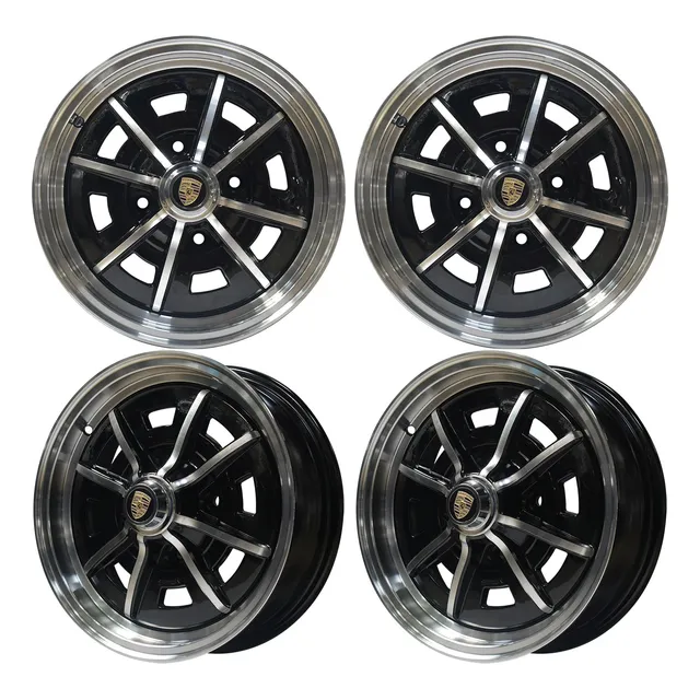 Rines Parejos Sprint Star 15x5 Pulgadas Ancho 4/130 Vocho