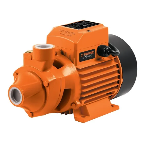 Bomba De Agua Periferica Eléctrica 1hp Truper 10070 Color Naranja Frecuencia 60 Hz 110V