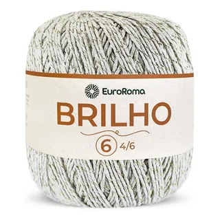 Barbante Euroroma Brilho Ouro 400g Barbante Euroroma Brilho Ouro 400g