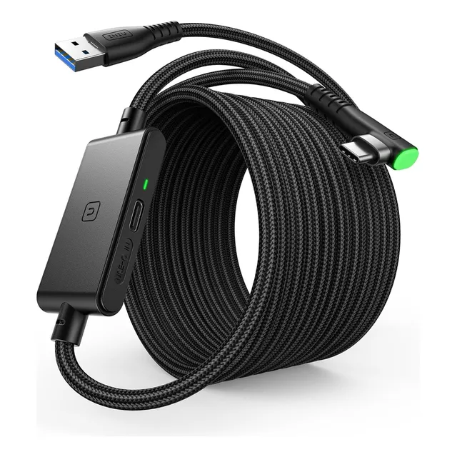 Cable Iniu Link 5m Con Carga Pc Vr Steam Vr Oculus Quest