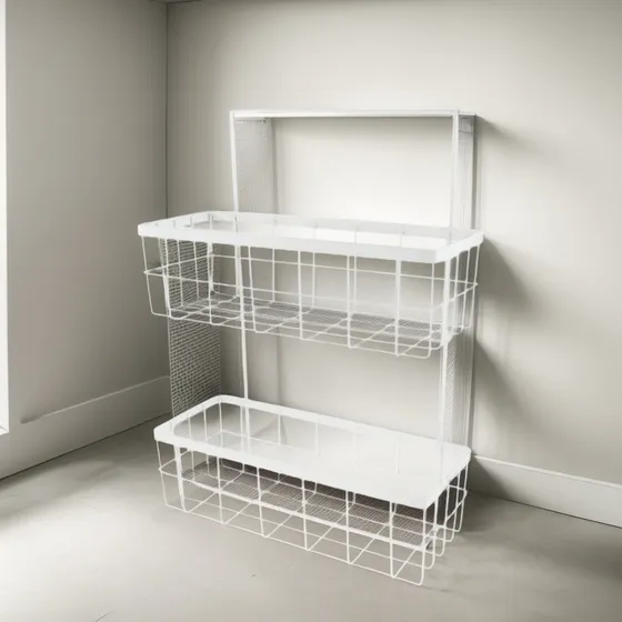 Soporte Estantería Almacenar Colgante Baño Cocina