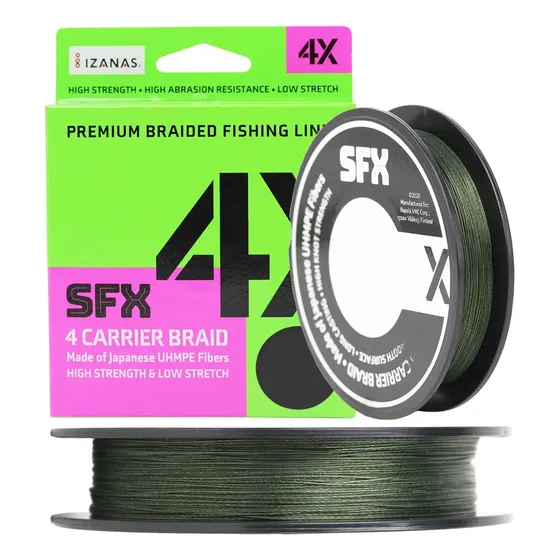 Linha Multifilamento Rapala Sufix Sfx 4x Izanas 270m Verde