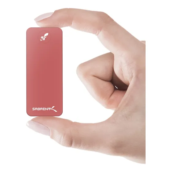 Sabrent 1tb Rocket Nano Ssd Aluminio Externo (rojo)