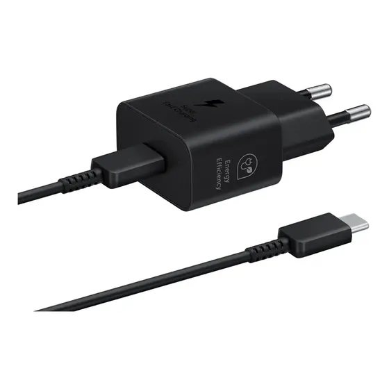 Cargador Samsung 25W Tipo C a C con Cable Carga Rápida | Cuotas sin interés
