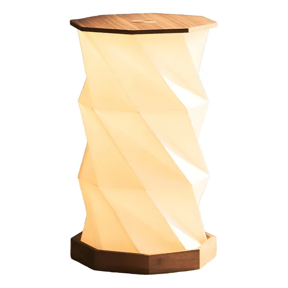 Lámpara Led Plegable Recargable Deco Minimalista Origami