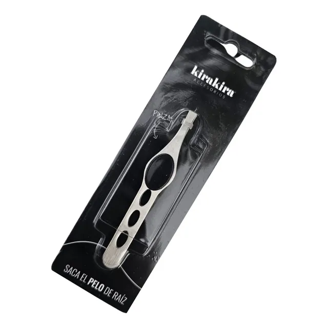 Pinza De Cejas Acero Inoxidable Facial De Calidad