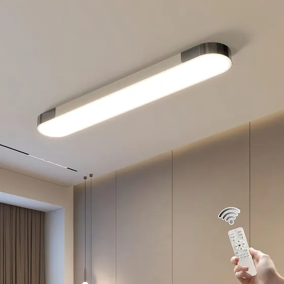 Lámpara De Techo Led Moderna De Acrílico Decorativas Led Regulable De 48w