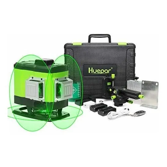 3d Autonivelante Nivel Laser 3x360 Verde Rayo Linea Tr