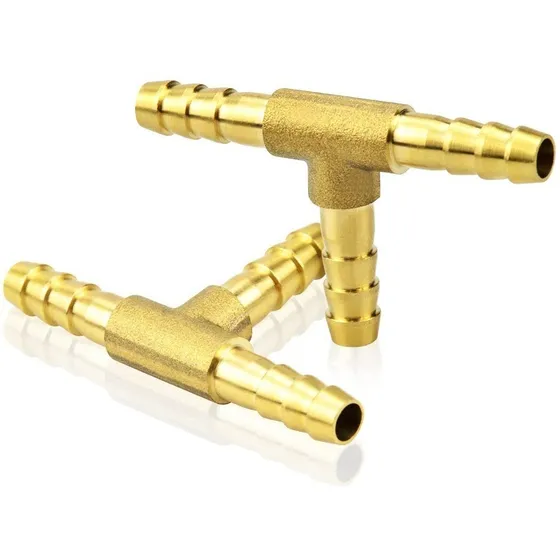 Conector Tee Bronce 1/4  X 1/4 