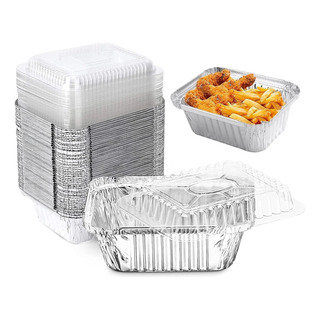 Ufar Paquete De 50 Charolas De Aluminio Desechables Ufar Paquete De 50 Charolas De Aluminio Desechables