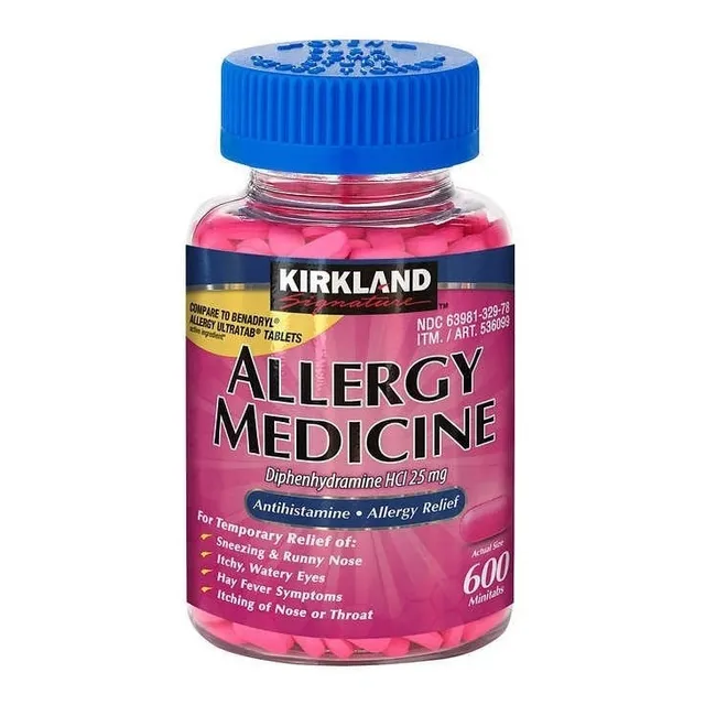 Allergy Medicine Kirkland Usa Pastillas Antihistamínicas