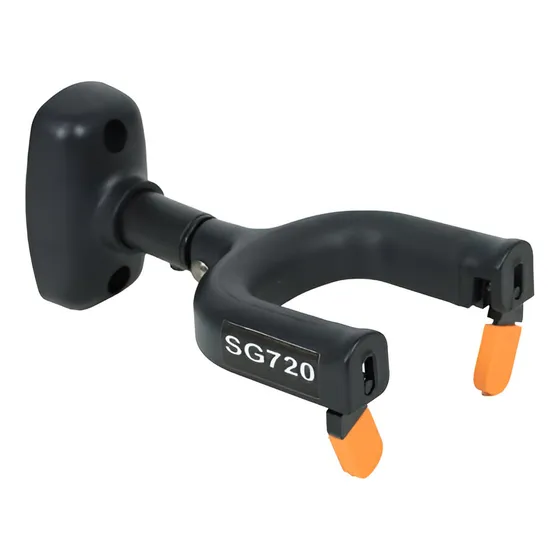 Soporte Pedestal Stand De Pared Con  Seguros Para Guitarra