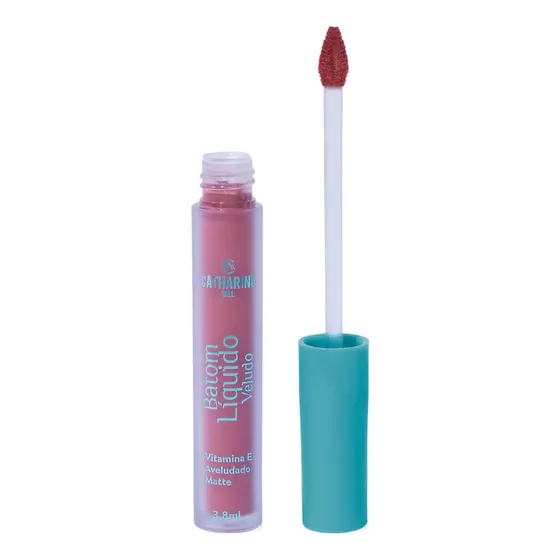 Batom Matte Líquido Veludo Catharine Hill Alta Pigmentação
