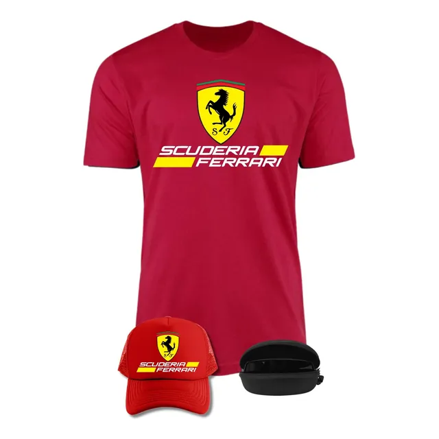 Marcas Carros Racing Camiseta  Gorra Trucker Combo + Osequio
