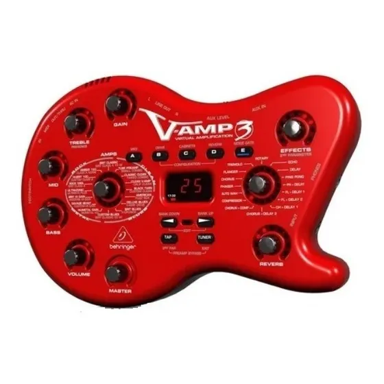 Pedaleira Guitarra Behringer V Amp 3