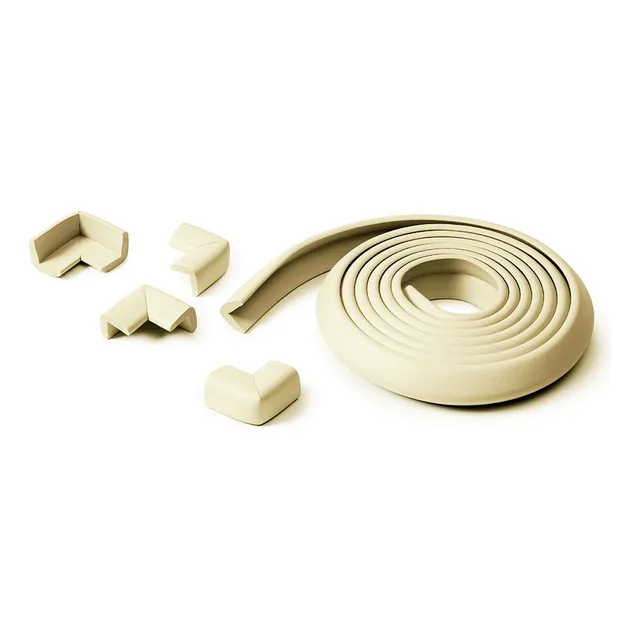 Set De Protección Soft Tira Más Esquineros - Baby Innovation Color Beige