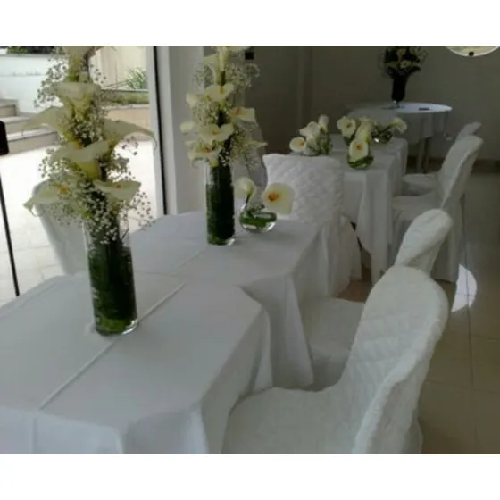 Toalha De Mesa Quadrada 3,50x2,60 Em Oxford Festa Buffet