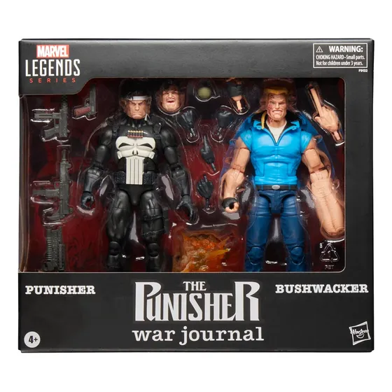 Marvel Legends Punisher & Bushwacker Action Figure Two-pack