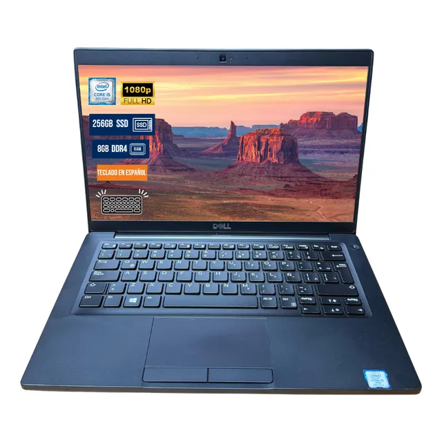Laptop Dell Latitude 7390 I5 8va 8gb 256gb Ssd 13 Fhd W11