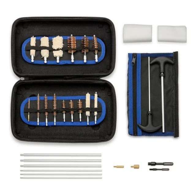 Kit Universal Para Limpieza De Armas Largas Y Cortas 103 Pza