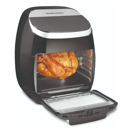 Freidora De Aire Digital 11 Lts Con Asador Hamilton Beach