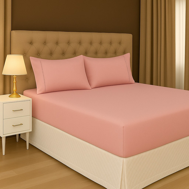 Jogo De Lençol Casal Padrão 3 Pçs 400 Fios C/ Elástico Hotel