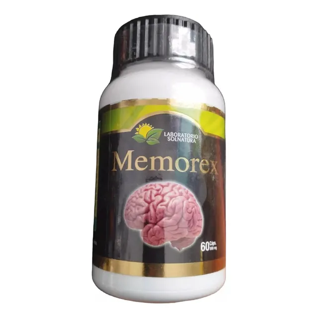 Memorex 60 Capsulas 500mg- Estimulante Perdida Memoria