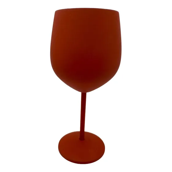 Copa Vino Acero Inoxidable Irrompible 500ml Metal Elegantes