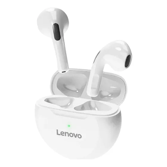 Audifono Inalambrico Lenovo Ht38 Blanco Bluetooth 5.0