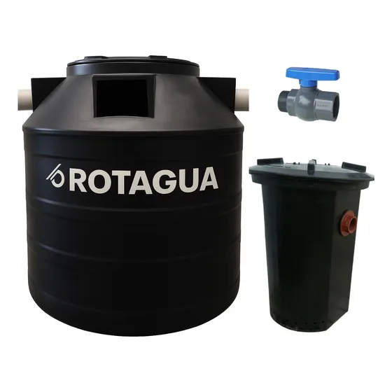 Biodigestor Auto Rotagua 600 Litros + Camara De Lodos