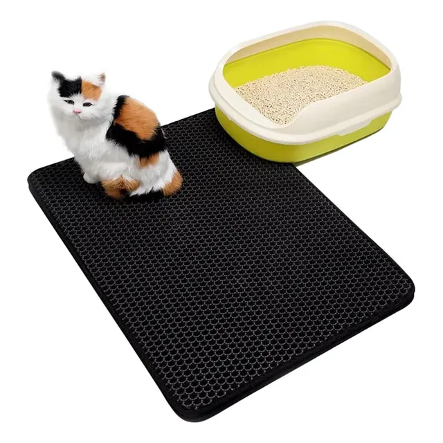 Alfombra Sanitaria Recolectora Gatos Doble Capa Impermable ®