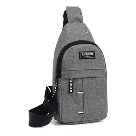  Morral Pechera Mochila Hombre De Nylon Impermeable