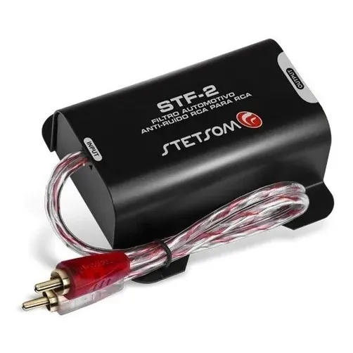 Supressor De Ruídos Filtro Rca Stetsom Stf-2 - 2 Canais Anti